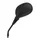 MIRROR FOR HONDA 125 CBF 2009>2010, 125 CBR R 2004>2005  LEFT - BLACK (EEC APPROVED)  -VICMA -