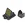 CLAPET SCOOT MALOSSI POUR PIAGGIO 50 ZIP, TYPHOON, NRG/GILERA 50 STALKER, RUNNER, DNA, ICE (VL13 LAMELLES CARBONE 0,30 MHR 45° CARBONE SUPPORT ALU)
