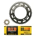 CHAIN AND SPROCKET KIT FOR YAMAHA 50 DTR SUPERMOTARD 2003>  420  11x48  (126 LINKS)  -DID-