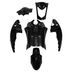 FAIRINGS/BODY PARTS FOR SCOOT  KYMCO 50 AGILITY (DUAL SEAT), 125 AGILITY (DUAL SEAT) BLACK GLOSS  (6 PARTS KIT)