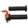 THROTTLE  HANDLE FOR MOPED REPLAY TARGA M84 CHROME/BLACK  -SELECTION P2R-