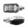 CLIGNOTANT UNIVERSEL REPLAY MICRO 6 LEDS TRANSPARENT/NOIR (L 27mm / H 17mm / L 18mm) (HOMOLOGUE CE) (PAIRE)