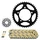 KIT CHAINE ADAPTABLE APRILIA 660 RS 2020>   520  17x43  (DIAM COURONNE 100/120/10.50)  (DEMULTIPLICATION ORIGINE)  -AFAM-