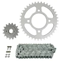 KIT CHAINE ADAPTABLE HONDA 650 CB C CUSTOM 1980>1981  530  16x39  (DIAM COURONNE 80/110/12.5)  (DEMULTIPLICATION ORIGINE)  -AFAM-