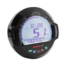 SPEEDOMETER - KOSO DIGITAL D64 DL-03SR MULTIFONCTIONS (Speedometer,Rpm gauge 15000 Rpm,Trip,Fuel gauge,Clock,neutral indicator,flachers indicator,oil gauge,headlight indicator)