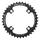 CHAINRING FOR MTB - 4 Arms- DOUBLE/TRIPLE 38T.Ø 104 -OUTER- CHINOOK ALUMINIUM BLACK- TA FOR SHIMANO / SRAM / RACE FACE / FSA 10/11 SPEED-.. COMPATIBLE IN MID POSITION FOR TRIPLE