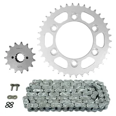 KIT CHAINE ADAPTABLE DUCATI 600 MONSTER 1993>1994  520  15x38  (DIAM COURONNE 100/124/11)  (DEMULTIPLICATION ORIGINE)  -AFAM-