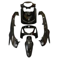 FAIRINGS/BODY PARTS FOR MAXISCOOTER  HONDA 125 SH  BLACK GLOSS  (6 PARTS KIT)