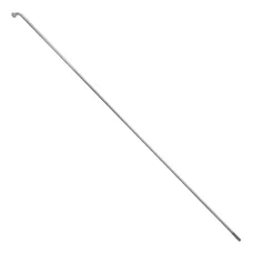 STAINLESS SPOKE - SILVER - 2.3mm L 254mm J BEND (sold per UNIT - WITHOUT NUT) - Ask nut ref 185897