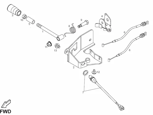 Levier boîte de vitesses