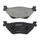 PLAQUETTE DE FREIN POLINI POUR YAMAHA 530 TMAX 2012>2017 AR, 560 TMAX 2020> AR  (L 100mm - H 39mm - P 11,6mm)  (174.0258)  (ORIGINAL)