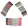STICKERS VOCA FOR 50cc MOTORBIKE - FOR 2 RIMS (2 SHEETS KIT)