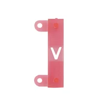 ENGRAVING STENCIL - LETTER V (20 PIECES BAG)  - ICA -