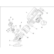Boîtier papillon - Injecteur - Raccord d'admission