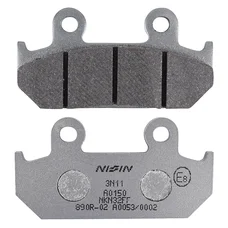 PLAQUETTE DE FREIN NISSIN POUR HONDA 600 VT C SHADOW 1988>1991 AV, 125 CB TT 1990> AV, 650 XRV AFRICA TWIN 1988>1990 AV (2P-216NS)
 (SEMI METAL)