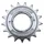 FREEWHEEL 1 Speed SUNRACE 17T. SILVER -FOR CHAIN  3.30 - 1/2"x1/8" - In box.