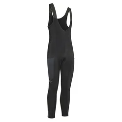 CUISSARD / COLLANT LONG GIST BIB-TIGHS ZERO A BRETELLES POUR TEMPERATURE 0- NOIR ZIP AUX CHEVILLES M -5653