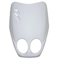 FRONT FAIRING FOR SCOOT MBK 50 OVETTO 1996>2007/YAMAHA 50 NEOS 1996>2007 GLOSS WHITE  (UPPER PART)
