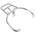 PORTE BAGAGE ARRIERE FIXE ORIGINE PIAGGIO 125-250-300 VESPA GTS 2007> CHROME  -657081-
