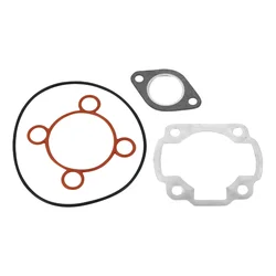 GASKET SET FOR CYLINDER KIT - AIRSAL for MBK 50 NITRO, MACH G/YAMAHA 50 AEROX, JOG R/MALAGUTI 50 F12, F15 LIQUIDE/APRILIA 50 SR L.C. (for cast iron cylinder)