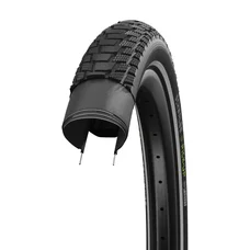 TYRE FOR URBAN BIKE/CARGO - 20" X 2.15 SCHWALBE PICK-UP BLACK RIGID  DOUBLE DEFENSE (55-406)  - MAX LOAD 115KGS