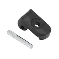 LOQUET/BLOCAGE CHARNIERE DE VERROUILLAGE POUR TROTTINETTE XIAOMI M365, 1S, ESSENTIAL, PRO, PRO 2 ZINC NOIR (AVEC GOUPILLE) (VENDU A L'UNITE)  -P2R-