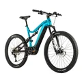 VELO ELECTRIQUE/VAE VTT 29 LEADER FOX ARGUS 2024 TOUT SUSPENDU HOMME BLEU MAT 12V MOTEUR CENTRAL PANASONIC GX ULTIMATE 36V 90Nm BATTERIE 20Ah (CADRE 21,5''- H55cm - XL - POUR ADULTE DE 185cm à plus)