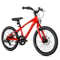 VELO MUSCULAIRE VTT 20 LEADER FOX GAMP 2026 GARCON ROUGE 6V (TAILLE ENFANT 120 à 135 cm)