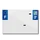PLASTIC STRIP FOR PVC LICENSE PLATE WITH BUSINESS NAME (MOTORBIKE FORMAT 210X145)-DEPT 27/EUROPE (SOLD PER UNIT)