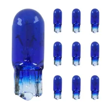 LIGHT BULB 12V  1,7W STANDART W1,2W FOOT W2,2x5,2D WEDGE BLUE(DASHBOARD LIGHT) (SOLD PER 10)  -SELECTION P2R-