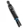 AMORTISSEUR SCOOT POLINI POUR MBK 50 NITRO 1999>2016 /YAMAHA 50 AEROX 1999>2016 NOIR (REGLABLE, ENTRAXE 273 mm)