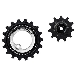 GALET DERAILLEUR AOPW TRIPEAK 11-18 DENTS CERAMIQUE 12/11x2V. SHIMANO GRX RX810 / 815 / 820 ARGENT (JEU DE 2) (GARANTIE 4 ans)