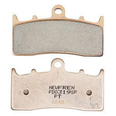 BRAKE PADS NEWFREN FOR BMW 850 R R, 1100 R S, 1150 R R, 1150 R RS, 1200 R R, 1200 R CL, 1200 K R, 1300 K R, 1600 K GT  (L 81,5mm - H 46mm - thk 9mm)  (FD0319SP)  (SPORT SINTERED)