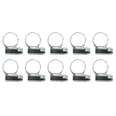 WORM DRIVE HOSE CLAMP (OPENWORK) 7X11 - WIDTH 5mm - 10 IN A PACK- P2R SELECTION