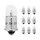 LIGHT BULB 6V 2W FOOT BA9S STANDARD (10 IN A BOX)  -FLOSSER-