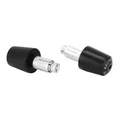 BAR ENDS FOR KTM 125 DUKE BLACK ANODIZED ALU (PAIR)  -AVOC-