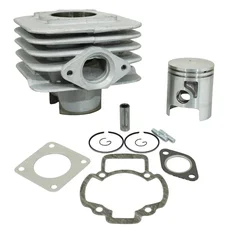 CYLINDER FOR SCOOT SCOOT 50cc Chinese 4 Stroke GY6,139QMB/BAOTIAN 50 BT49QT 4 Stroke/KYMCO 50 AGILITY 4 Stroke/PEUGEOT 50 V-CLIC 4 Stroke/SYM 50 ORBIT 4 Stroke (PISTON PIN 13 mm)  -P2R CAST IRON-