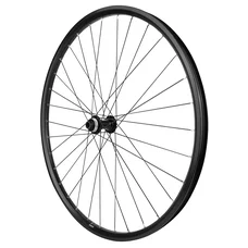 ROUE VTC / CARGO / VAE / E-BIKE / LONGTAIL CENTER LOCK AXE TRAVERSANT 700 x 35 - 28" KARGO L MOYEU SHIMANO DEORE M475 AVANT NOIR (RENFORCE) JANTE 25C 32 RAYONS ACIER -MAX LOAD 225KG