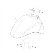 Logement roue - Garde boue