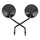 RETROVISEUR ADAPTABLE SUPER SOCO TC MAX 2019> NOIR (OEM: 88110-QSM-C000) (PAIRE)  -P2R-