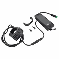 COMPTEUR / DISPLAY AVEC UNITE DE COMMANDE VAE BAFANG DP C030 CANBUS POUR MOTEUR ROUE AR H700 NOIR AVEC BLUETOOTH (LONGUEUR CABLE 100 mm)