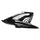 CARENAGE/CAPOT MOTEUR SCOOT ADAPTABLE MBK 50 NITRO 1997>2012/YAMAHA 50 AEROX 1997>2012 NOIR BRILLANT DROIT  -P2R-