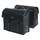 SACOCHE ARRIERE VELO DOUBLE BASIL URBAN LOAD IMPERMEABLE NOIR 48-53L (8x38x30cm) COMPATIBLE SYSTEME MIK (COMPATIBLE AVEC 157030 INCLUS)