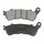 BRAKE PADS -POLINI FOR HONDA 250 FORZA, 250 JAZZ, 250 REFLEX, 125 SHi, 600 SILVER WING, 125 S-WING  (L 118mm - H 45.3mm - thk9mm)  (174.0081)  (ORIGINAL)