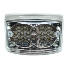 FEU ARRIERE SCOOT LEXUS BLANC ADAPTABLE MBK 50 BOOSTER/YAMAHA 50 BWS 2004> A LEDS (HOMOLOGUE CE) (16 LEDS)  -REPLAY-