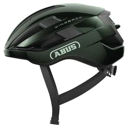 CASQUE VELO ADULTE ABUS URBAIN WINGBACK MOSS VERT BRILLANT TAILLE M (54-58cm) REGLAGE MOLETTE