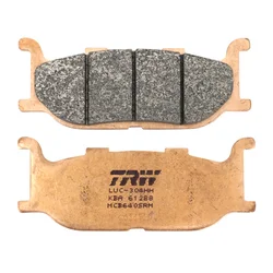 PLAQUETTE DE FREIN TRW POUR YAMAHA 500 TMAX 2001>2003 AV, 900 XJ S DIVERSION 1995>2003 AV, 1300 STRYKER 2011> AV, 950 XV BOLT 2014> AV, 400 MAJESTY 2004> AV (METAL FRITTE) (MCB640SRM)