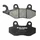 BRAKE PADS SET (2 pads) -  MALOSSI SPORT FOR KYMCO 50 AGILITY 2019>, 125 PEOPLE 2018> / APRILIA 125 RS 2021>, RX 2019>, SX 2018> / VENT 50 BAJA 2019>, DERAPAGE 2019> / SUZUKI 400 BURGMAN 2007>