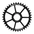 CHAINRING FOR MTB- "DIRECT MOUNT" 38 teeth TA ONE SH52 MATT BLACK ALUMINIUM- SHIMANO XTR M9100 / XT M8100 / SLX M7100/M900 - 10/11/12 Speed
