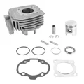 CYLINDRE SCOOT ADAPTABLE PEUGEOT 50 KISBEE 2018>, STREETZONE 2018>, SPEEDFIGHT 4 2018>, CITYSTAR 2018>, DJANGO 2018> 2T INJECTION (DIAM 40 mm - AXE PISTON 12 mm) -P2R ALU TRAITEMENT CERAMIQUE